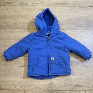 Carhartt Baby‎ Girl Periwinkle Purple Jacket 12mo